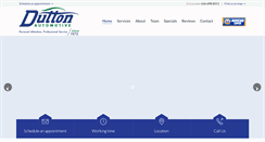Desktop Screenshot of duttonautomotiveservice.com